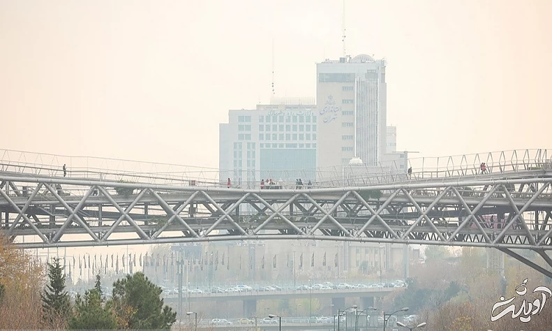 (تصاویر) شرایط ناسالم هوای تهران